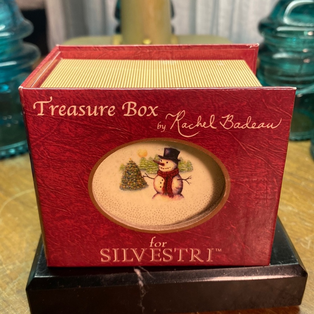 Treasure box by Rachel Badeau for SILVESTRI